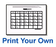 Print your own Sunrise Sunset Calendar